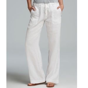 Michael Stars white linen pants